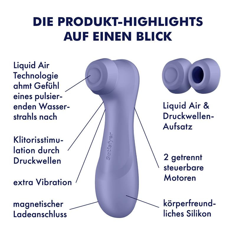 Satisfyer Pro 2 Gen 3 SIN APP Color Lila