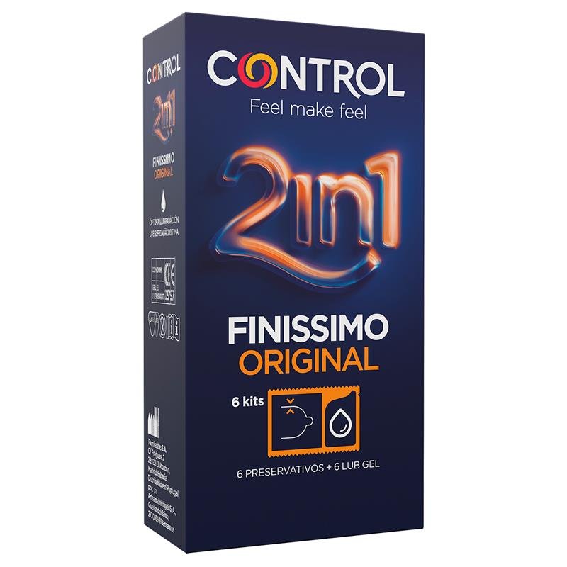2 in 1 Finissimo Original 6 uds - Kinkyloov