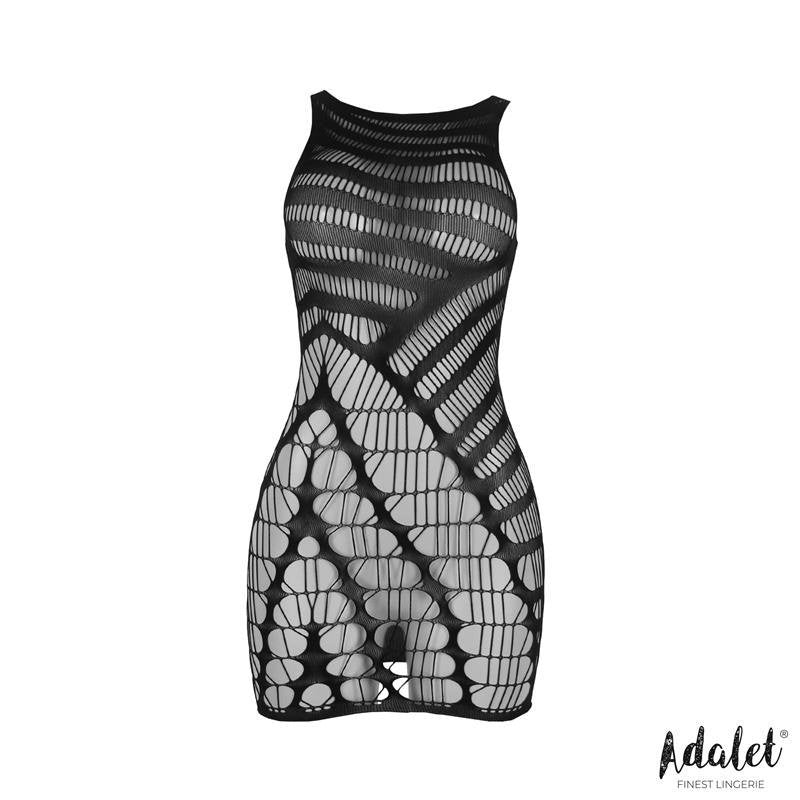 Ilona Bodystocking de Rejilla Patrón Vertical