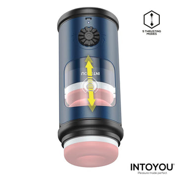 Tenkro Masturbador con Thrusting y Calor USB-C