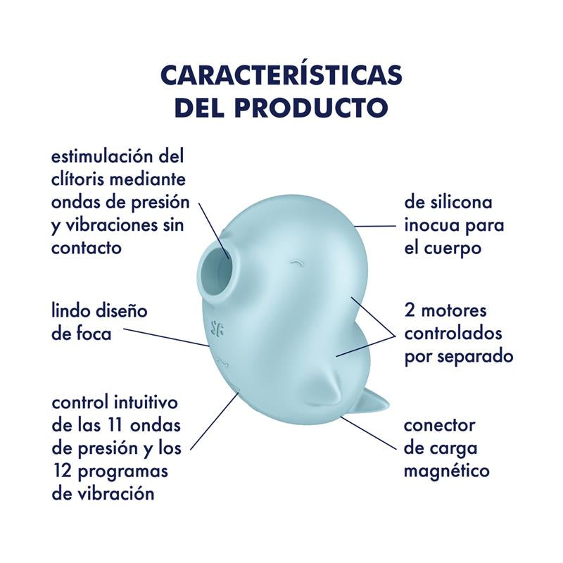 Sassy Seal Succionador de Clítoris con Vibración