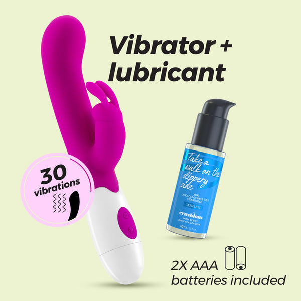 Jigglie Vibrador Estimulador + Regalo Lubricante de Agua