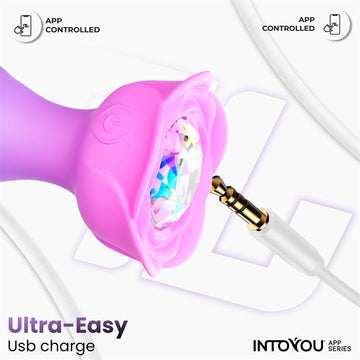 Moxy Plug Anal con Rotación 360º con App