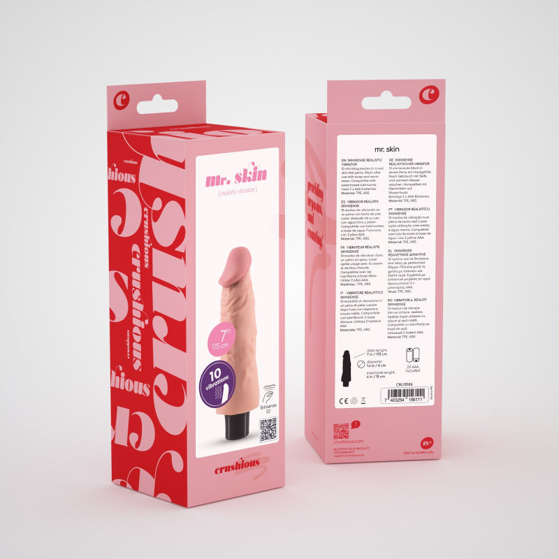 Mr. Skin Vibrador Realista