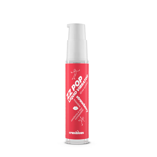 Vibrador Líquido Aroma Fresa 10ml