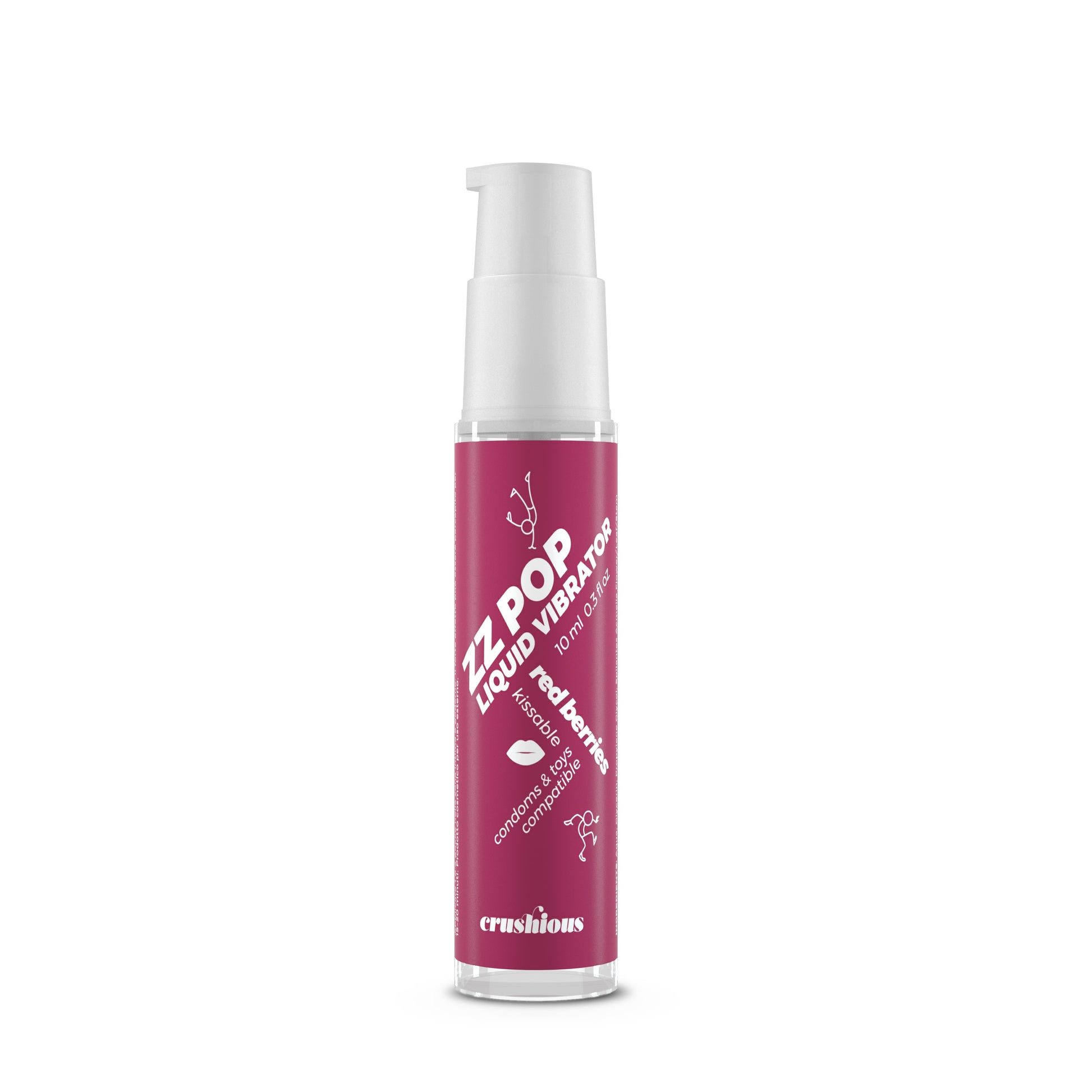 Vibrador Líquido Aroma Frutos Rojos 10ml