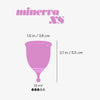 Copa Menstrual Minerva XS con Bolsa