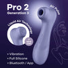 Satisfyer Pro 2 Gen 3 Connect App Color Lila