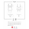 810 - COR - 1 Corset y Tanga Color Negro - Kinkyloov
