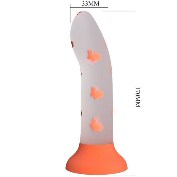 Magical Nighfall dildo luminoso naranja