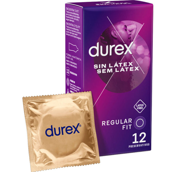 Preservativos sin latex Durex 12 unidades