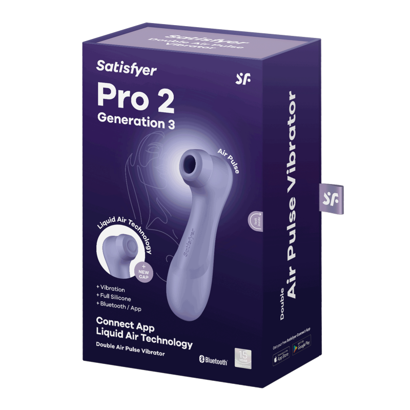 Satisfyer Pro 2 Gen 3 Connect App Color Lila