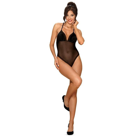 Alifini Teddy con Alas en la Espalda Negro - Kinkyloov