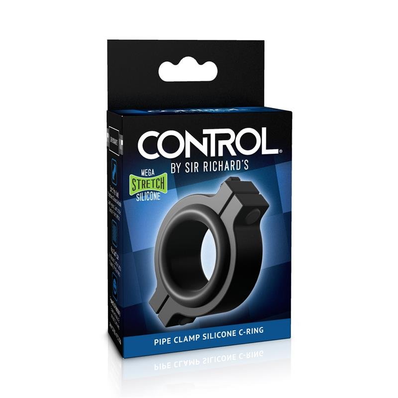 Anillo Pene o Testiculos Control Pipe - Clamp Silicona - Kinkyloov