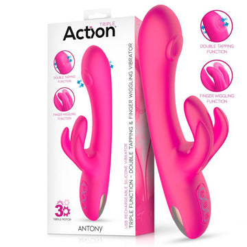 Antony Vibrador con Double Tapping y Función Finger - Kinkyloov