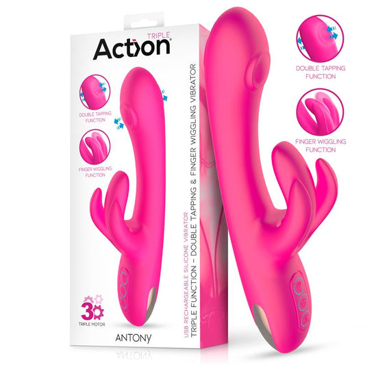 Antony Vibrador con Double Tapping y Función Finger - Kinkyloov