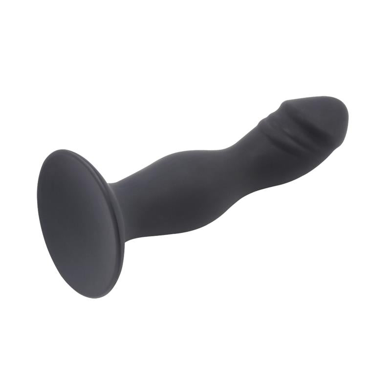 Arnés + Dildo Rumpy Silicona Negro