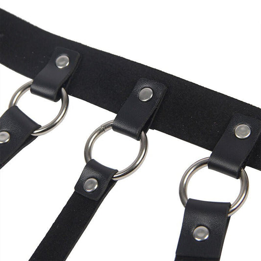 Arnés de Pecho Cadenas Anilla Grande Talla Única - Kinkyloov