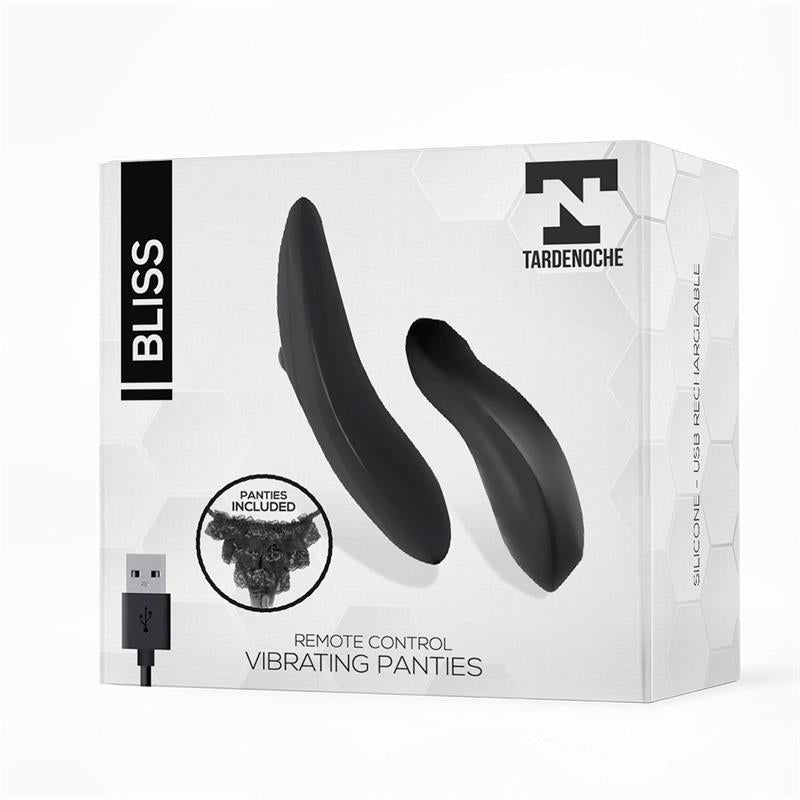 Bliss Pantis con Estimulador USB Silicona Control Remoto USB