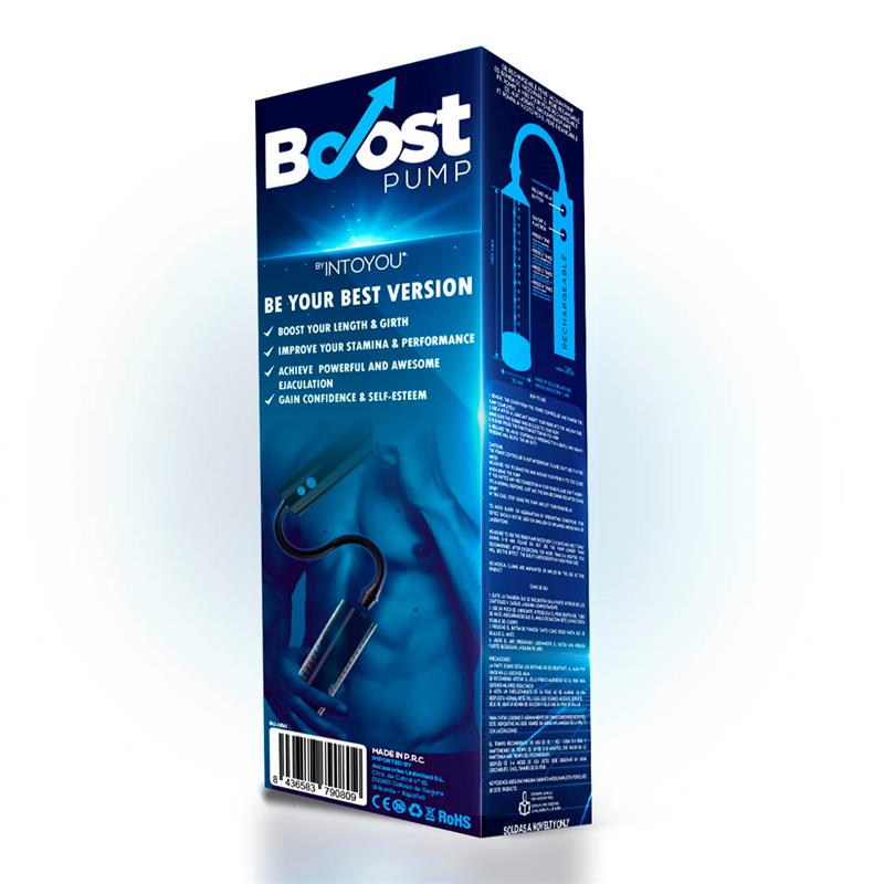 Bomba con Control Remoto para el Pene PSX05 USB Recargable Transparente - Kinkyloov