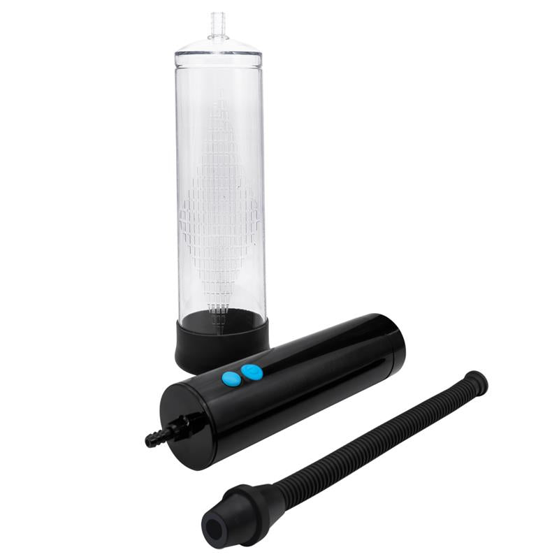 Bomba con Control Remoto para el Pene PSX05 USB Recargable Transparente - Kinkyloov