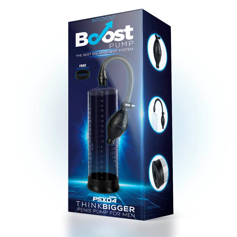 Bomba Manual para el Pene PSX04 Negro - Kinkyloov