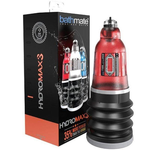Bomba para el Pene Hydromax3 Rojo - Kinkyloov