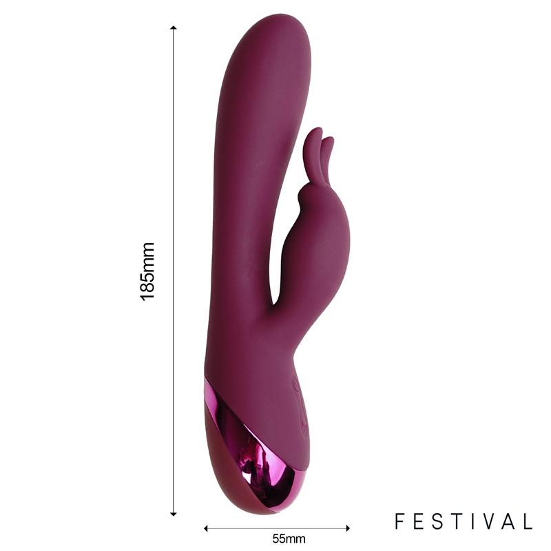 Brole Vibrador USB Rojo