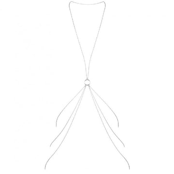 Cadenas metálicas para el cuerpo 8 silver Bijoux Magnifique - Kinkyloov