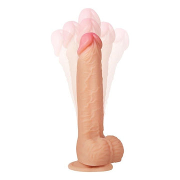 Cesur 3.0 Dildo Realista Vibración, Movimiento Ondulante, 360º y Telescópico Control Remoto USB - Kinkyloov