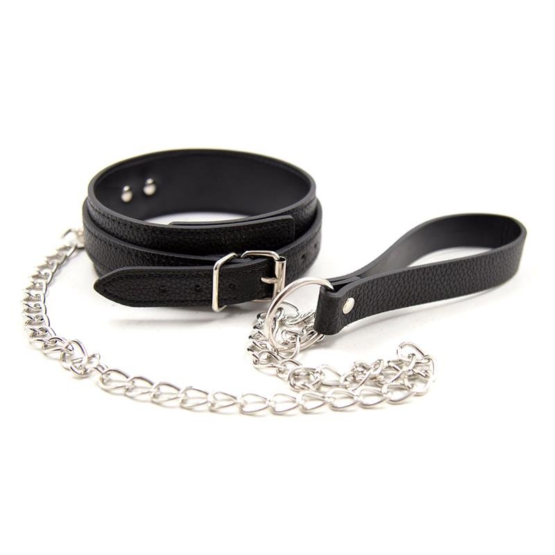 Collar con Correa de Patrón de Serpiente - Kinkyloov