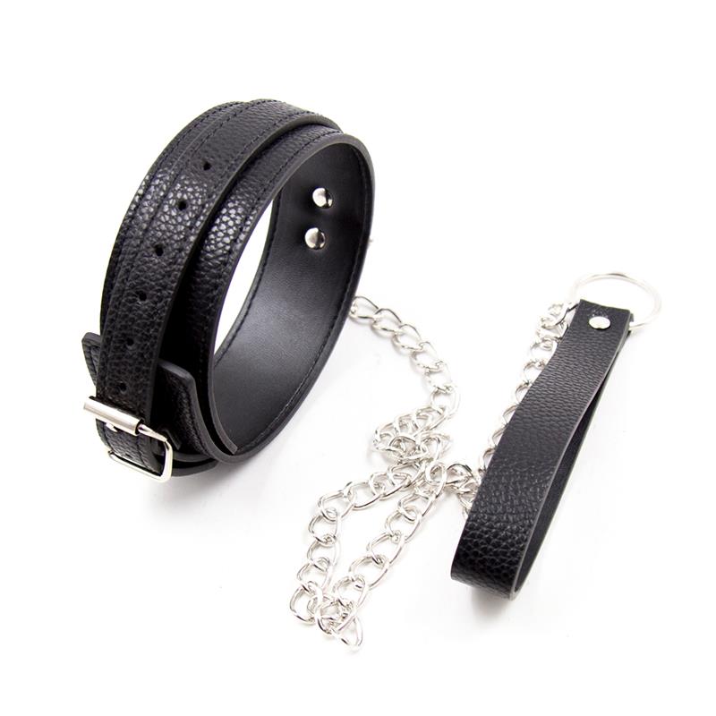 Collar con Correa de Patrón de Serpiente - Kinkyloov