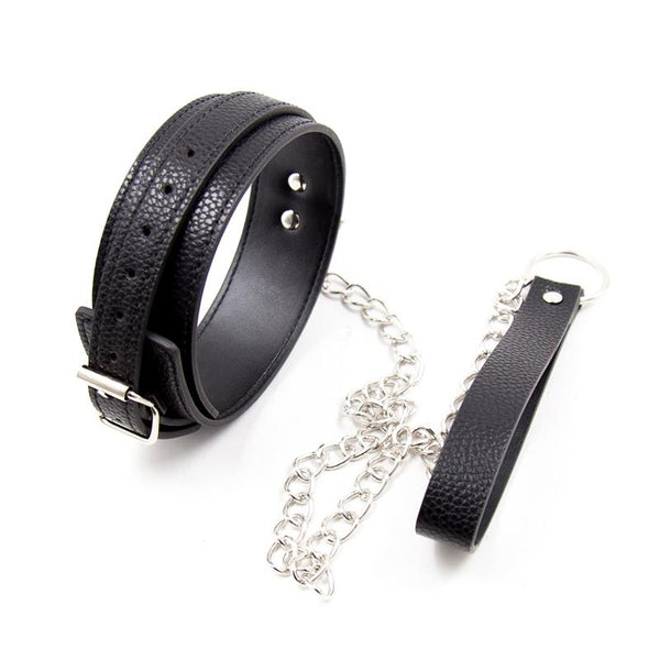 Collar con Correa de Patrón de Serpiente - Kinkyloov