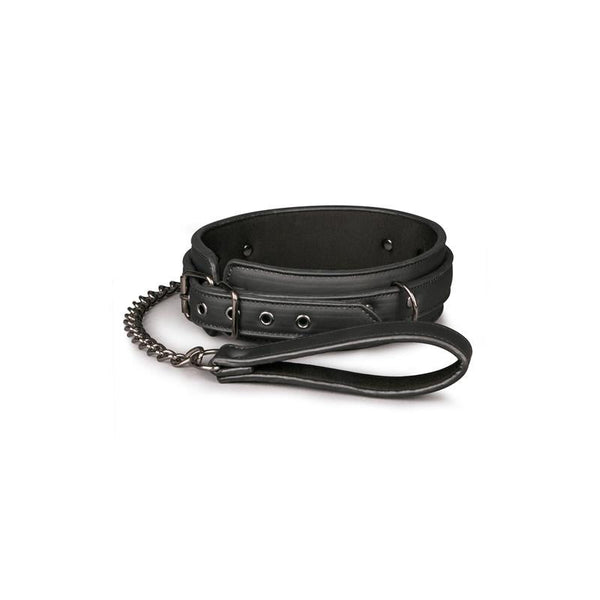 Collar con Correa Negro - Kinkyloov