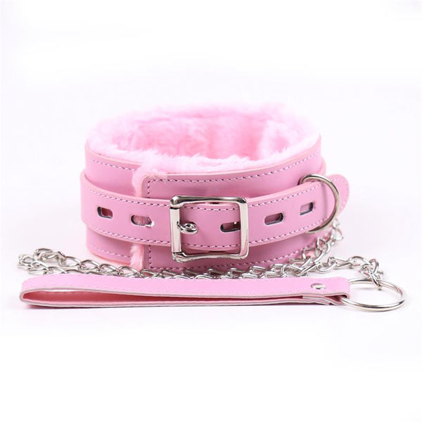 Collar con Correa Rosa Pastel - Kinkyloov