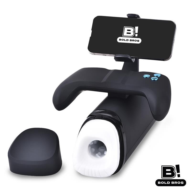 Conty Masturbador con Thrusting, Vibración y Calor Game Controller - Kinkyloov