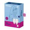 Copas Menstruales Feel Confident Transparente Pack de 2 - Kinkyloov