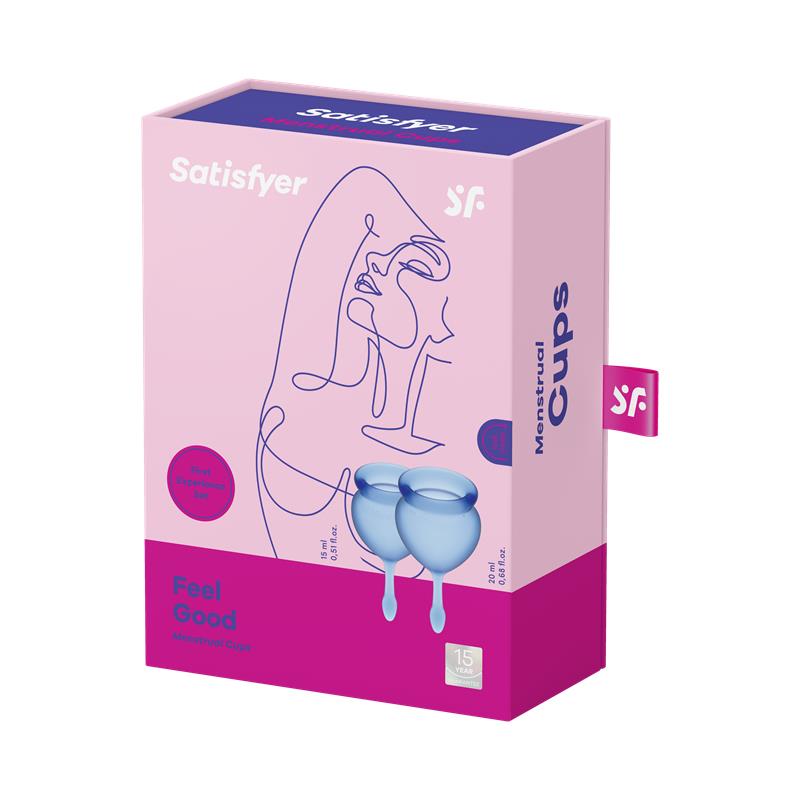 Copas Menstruales Feel Good Dark Blue Pack de 2