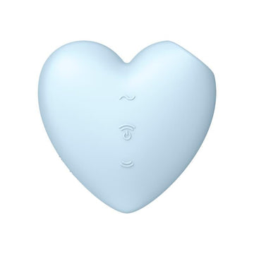 Cutie Heart Succionador de Clítoris y Vibración Azul - Kinkyloov