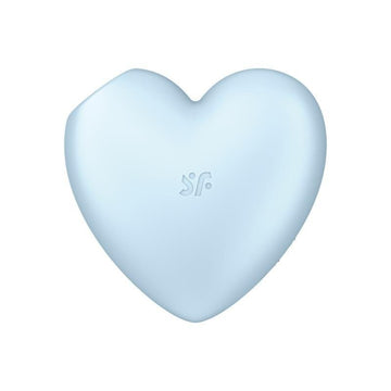 Cutie Heart Succionador de Clítoris y Vibración Azul - Kinkyloov