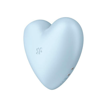 Cutie Heart Succionador de Clítoris y Vibración Azul - Kinkyloov