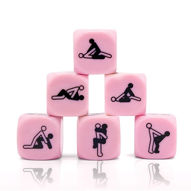Dado Kamasutra Pictogramas 6 Posturas 25 mm - Kinkyloov