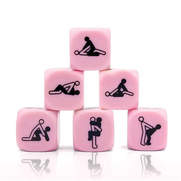 Dado Kamasutra Pictogramas 6 Posturas 25 mm - Kinkyloov
