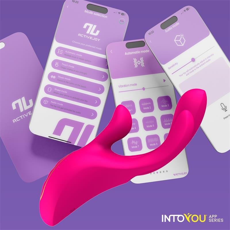 Derek Vibrador con Movimiento Finger 3 Motores y APP - Kinkyloov
