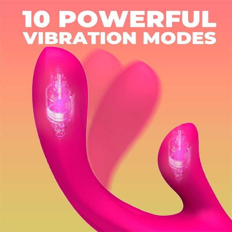 Derek Vibrador con Movimiento Finger 3 Motores y APP - Kinkyloov