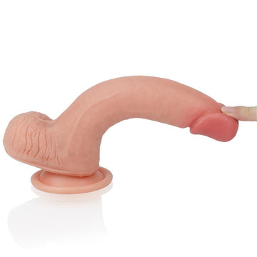 Dildo Nature 8 Silicona Líquida Natural - Kinkyloov