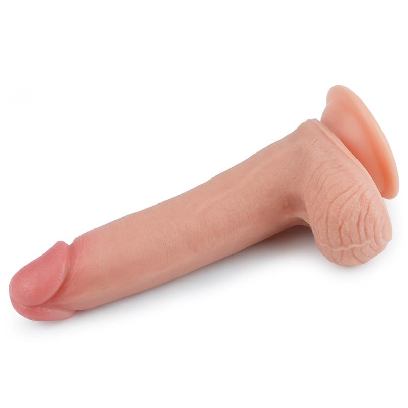 Dildo Nature 8 Silicona Líquida Natural