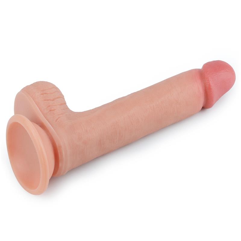 Dildo Nature 8 Silicona Líquida Natural