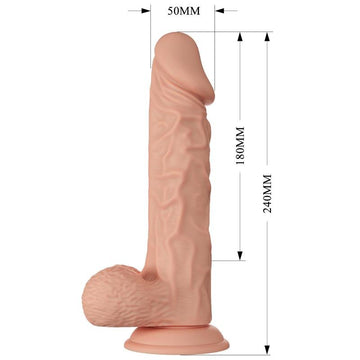 Dildo Realista con Ventosa Buraq 9.4 - Kinkyloov
