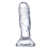 Dildo Realista Material Cristalino 12,3 cm